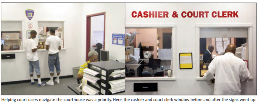 helping court users navigate the courthouse through linguistic competence