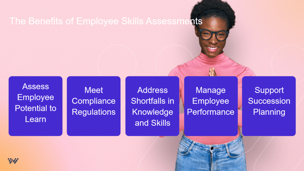 A list of benefits on skills assessments