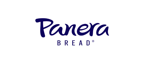 Panera Bread logo with the word "Panera" in a stylized font and "BREAD" underneath in all capital letters. The text is dark blue and set against a transparent background. Get started with a Wonderlic demo to explore our iconic branding further.